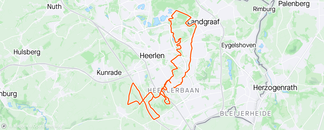 Map of the activity, Mtb ritje even ontspannen 😎