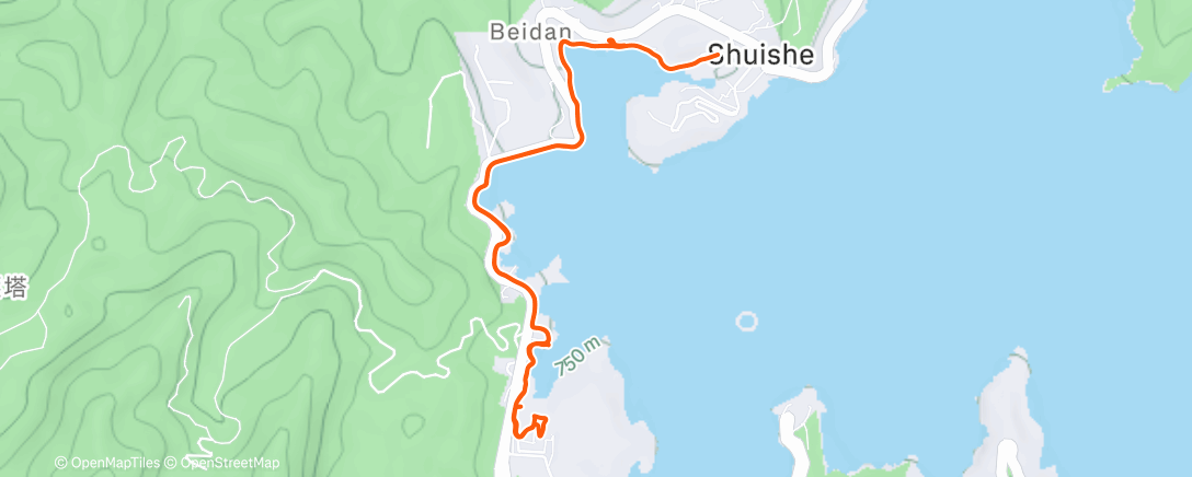 Карта физической активности (Morning Run)