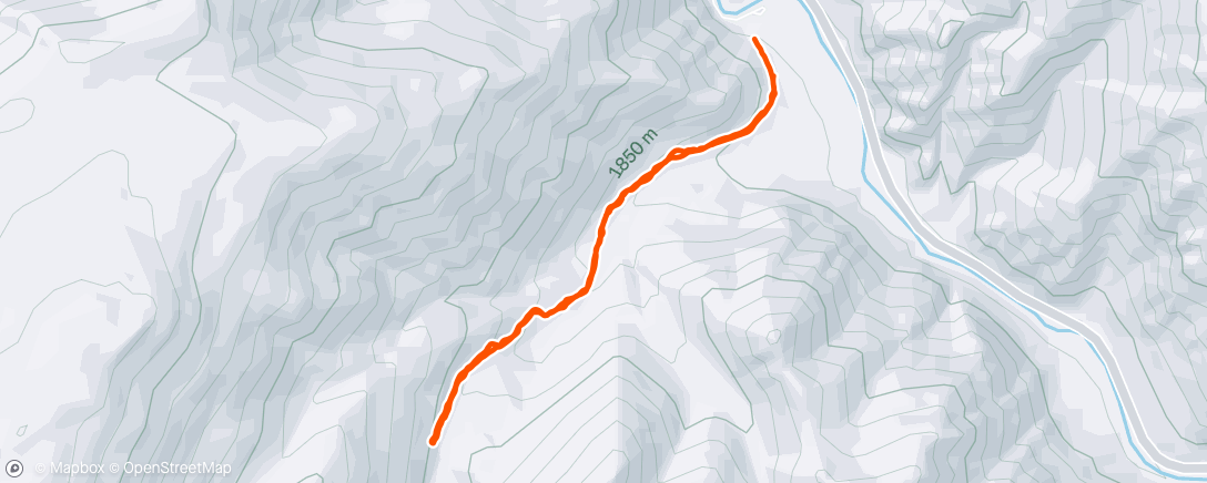 Map of the activity, Morning Walk