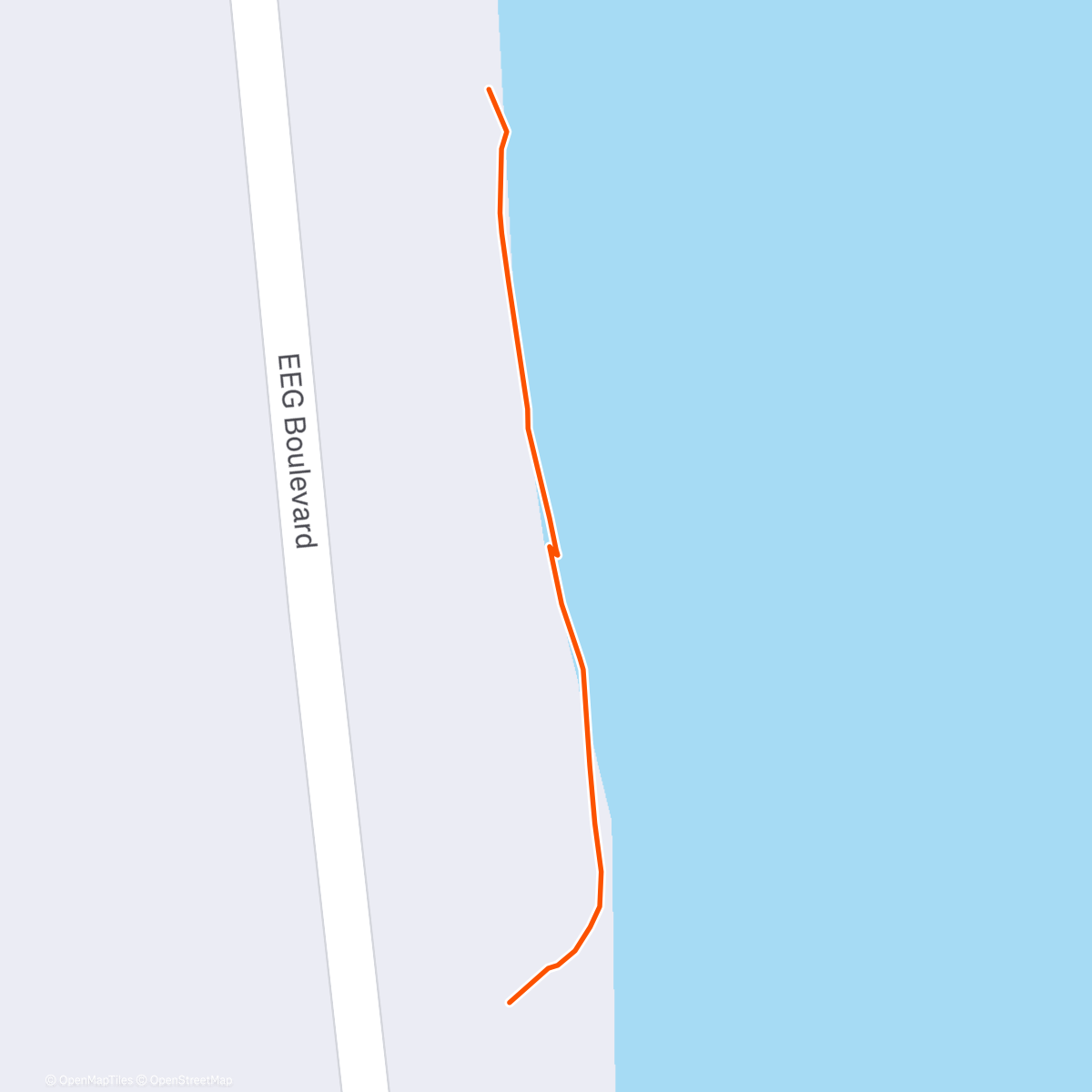 Map of the activity, Ochtendwandeling