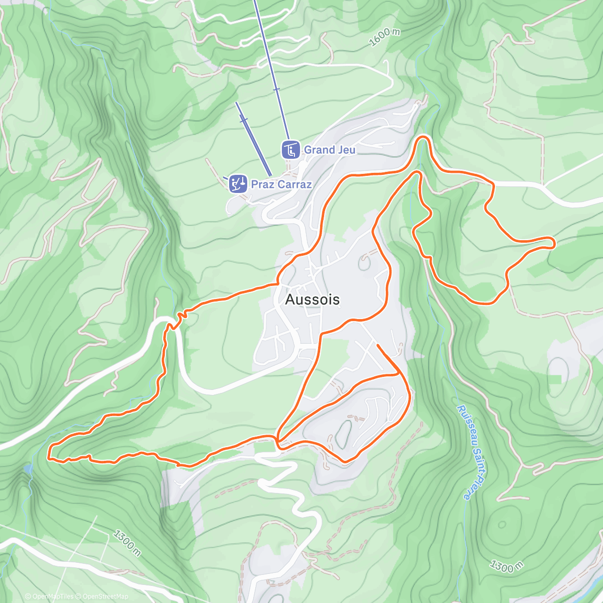 Карта физической активности (Footing post 🎿 🍟)