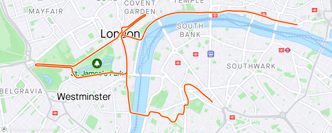 Map of the activity, Zwift - Resilience Ride in London