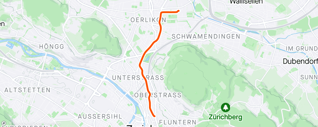 Mapa da atividade, ⛅ Abendradfahrt