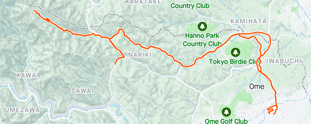 Map of the activity, SST, FTP, Tempo🚵‍♂️💮