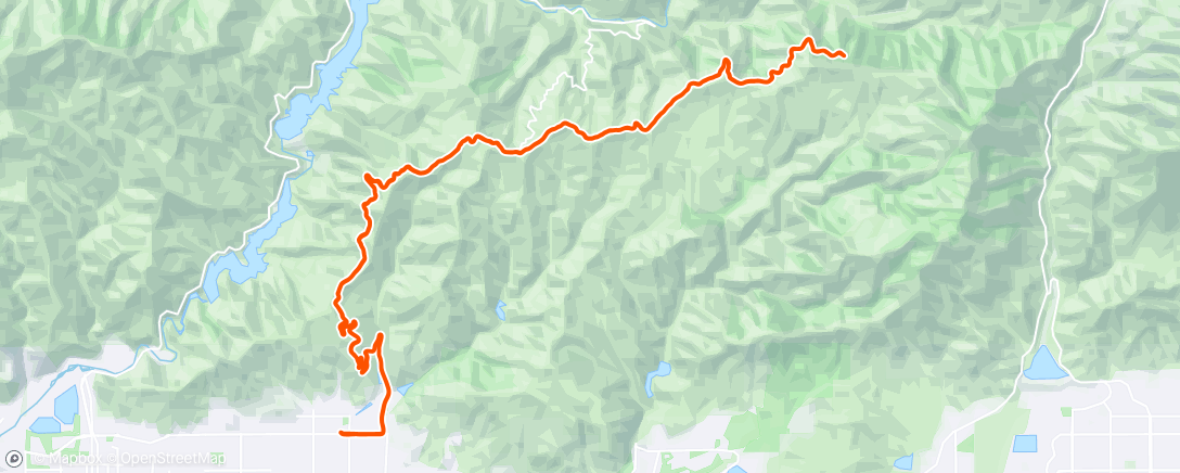 Map of the activity, GMR & GRRRRReat(partial) Ride