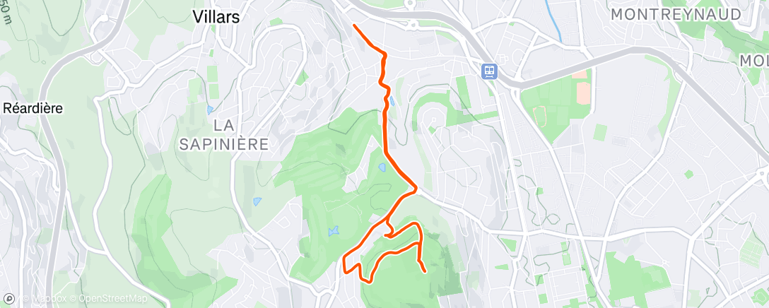 Map of the activity, Footing post formation