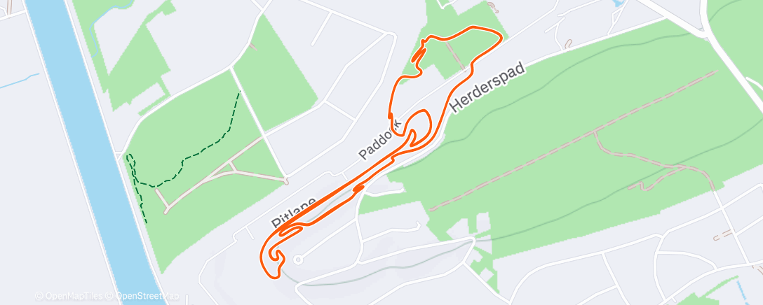 Map of the activity, Zolder 🏎️