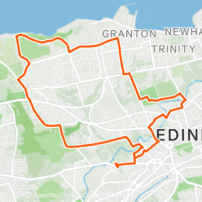 Lauriston Castle, Marine Drive, Inverleith Park and Stockbridge from ...