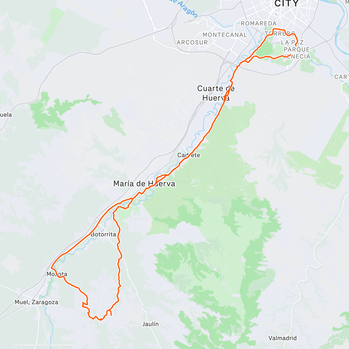 Map of the activity, Cueva de la hiedra con 🐺
