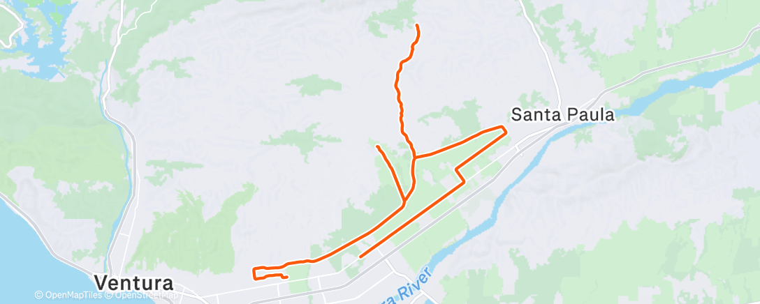 アクティビティ「Ride」の地図