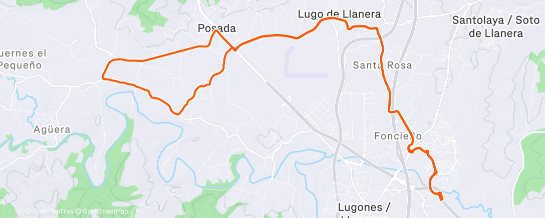 Peta aktivitas, Carretera LGB