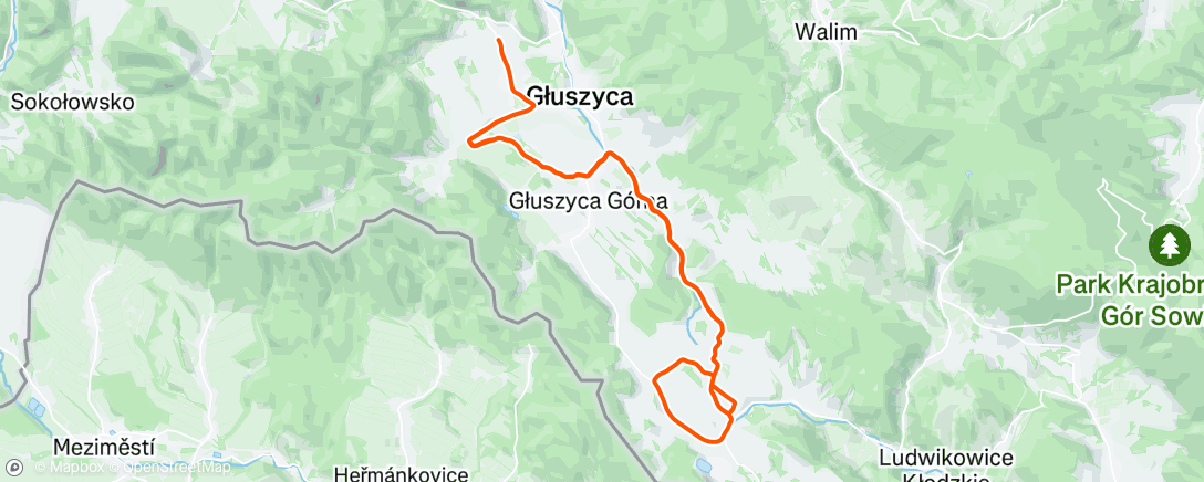 Map of the activity, Morning Ride