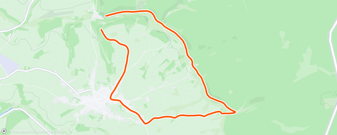 Mapa de la actividad (Trail Run Holzwarchetal)