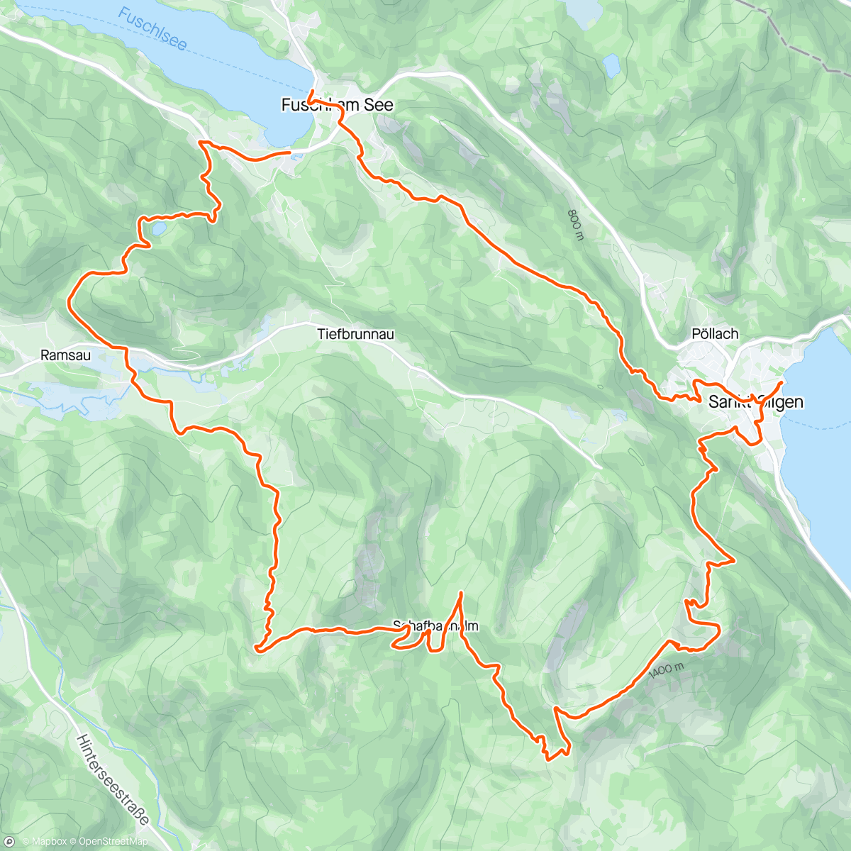 Map of the activity, Big day on the trails… 🏃🏻 🏔️ 🏃🏻 🏔️ 🏃🏻 🏔️ 🏃🏻
