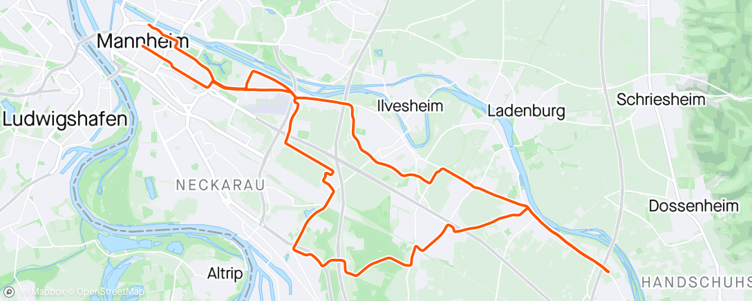 Map of the activity, MA Rundfahrt 05.05.2024