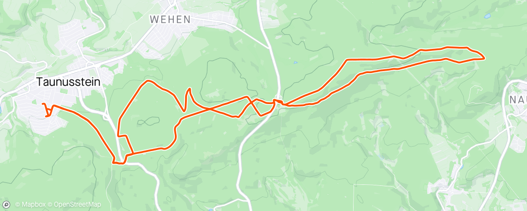 Mapa de la actividad (Fahrt am Morgen)