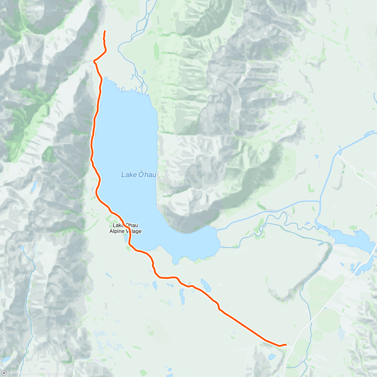 Map of the activity, ROUVY - 8x5 150 7x3 110 80-90 RPM