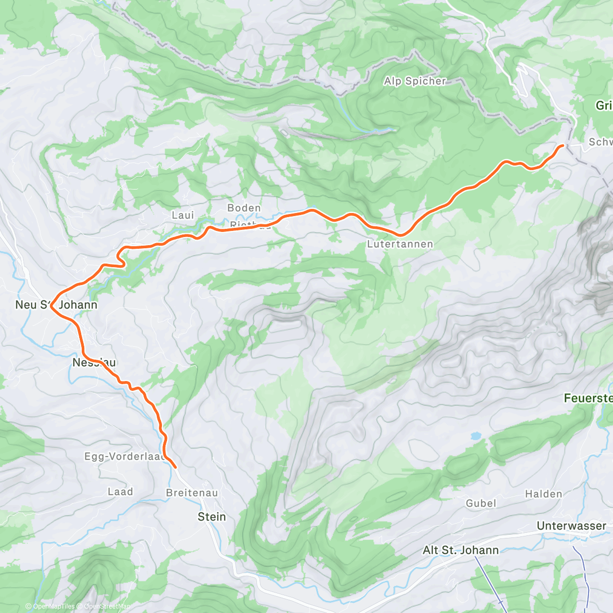 Map of the activity, ROUVY - Endurance Waves Lite