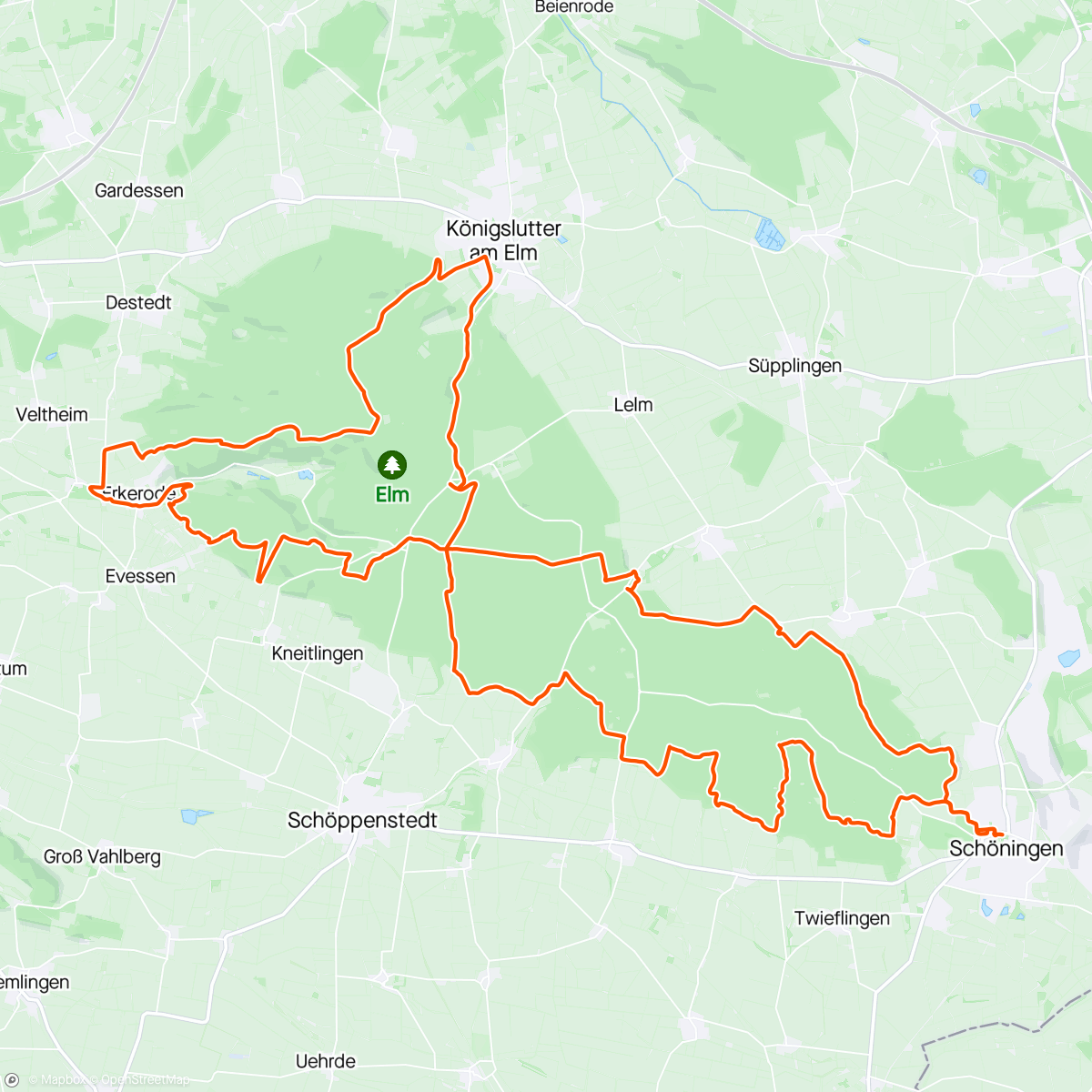 Mappa dell'attività Mountainbike-Fahrt / Ganz feine Runde heute👌 danke Christoph ☝️✊️ 😃 so was feines aber auch 😂