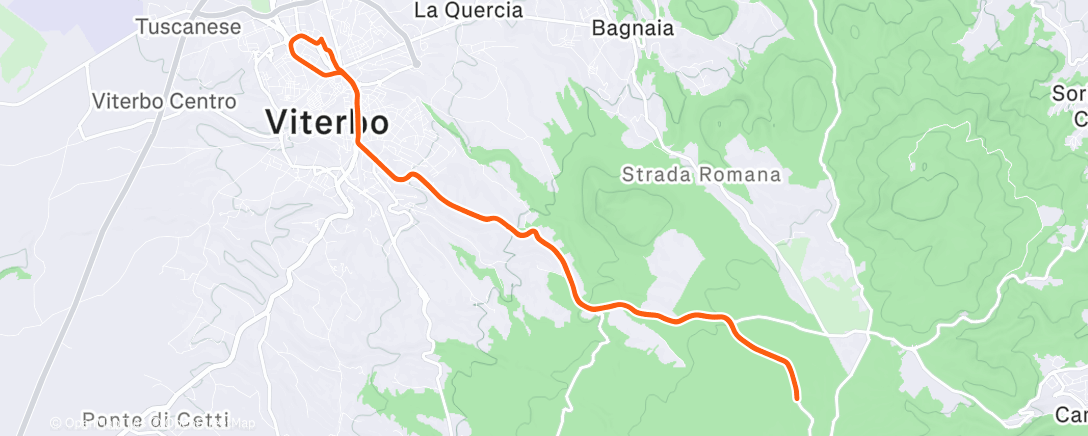 Map of the activity, Morning Ride - 🔋 953 Wh