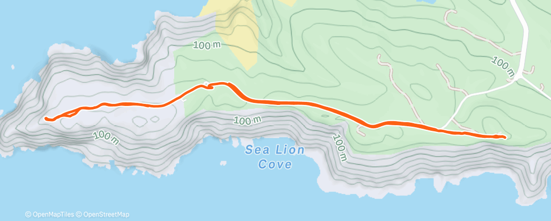 Map of the activity, Sunset stroll with Jen 🌅 🚲