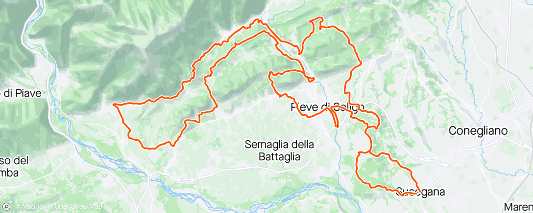 Map of the activity, PSH, Pro-fattoSecco-Hills