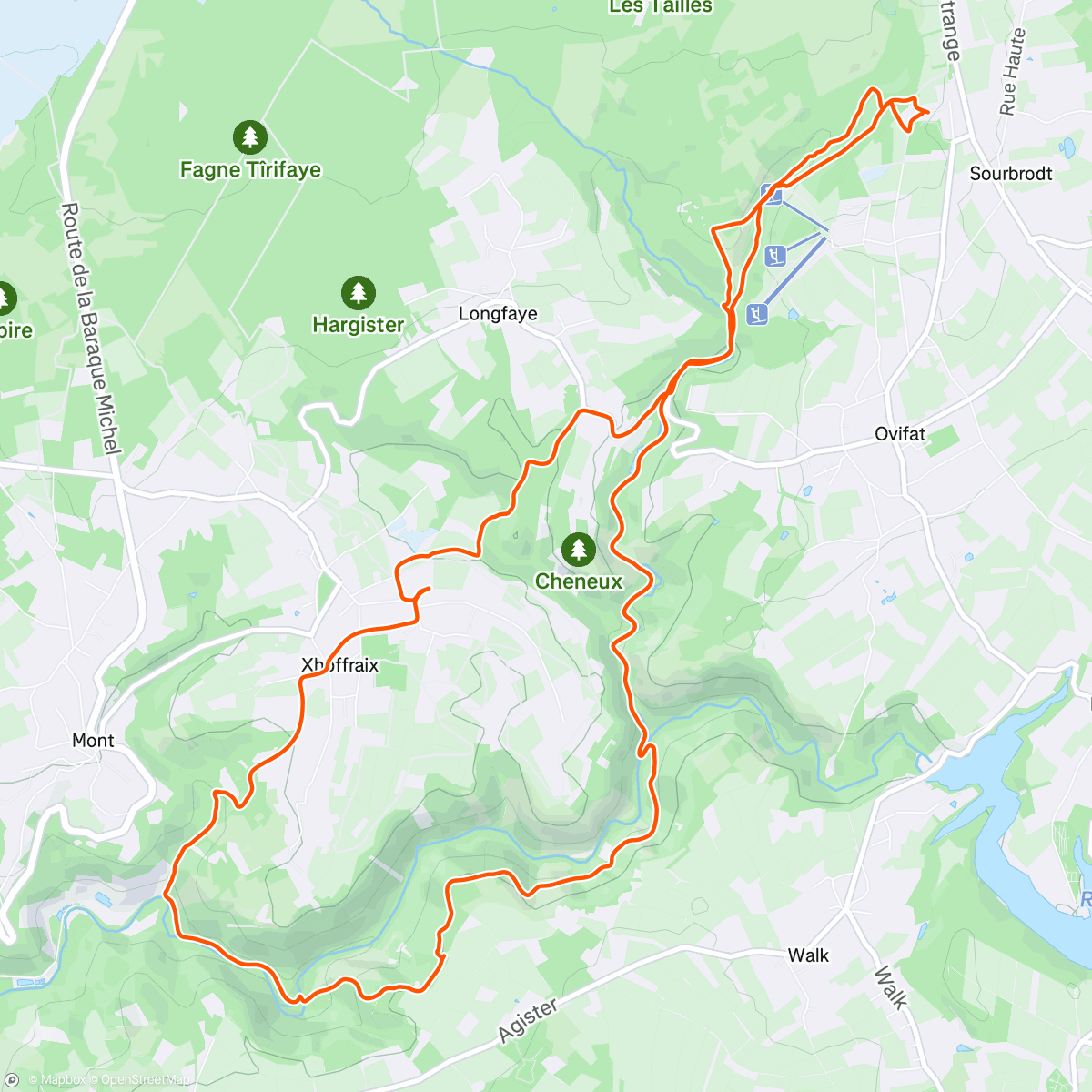 Map of the activity, G❄️eiem☀️rgen!