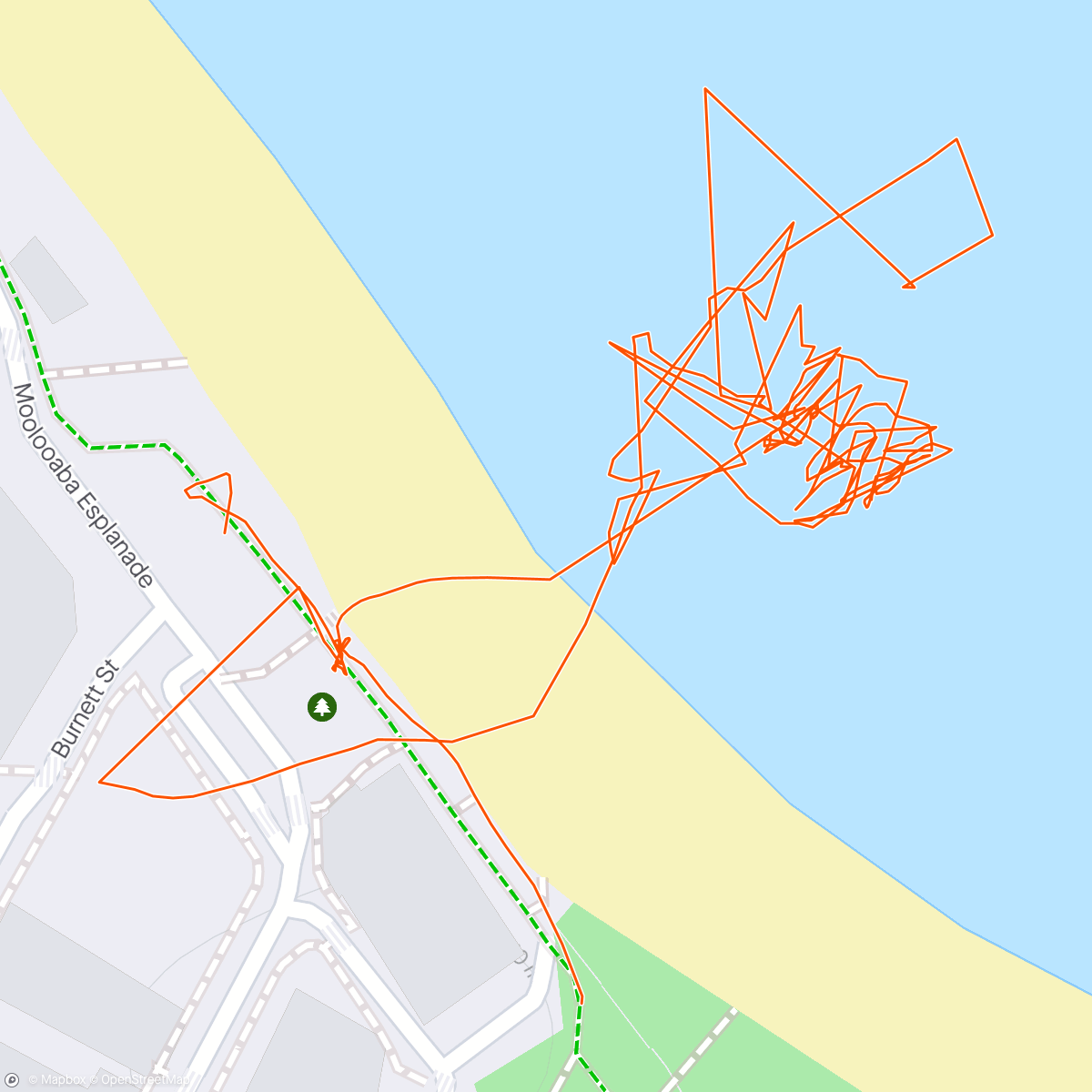 Map of the activity, Vikings Session🌊🤙