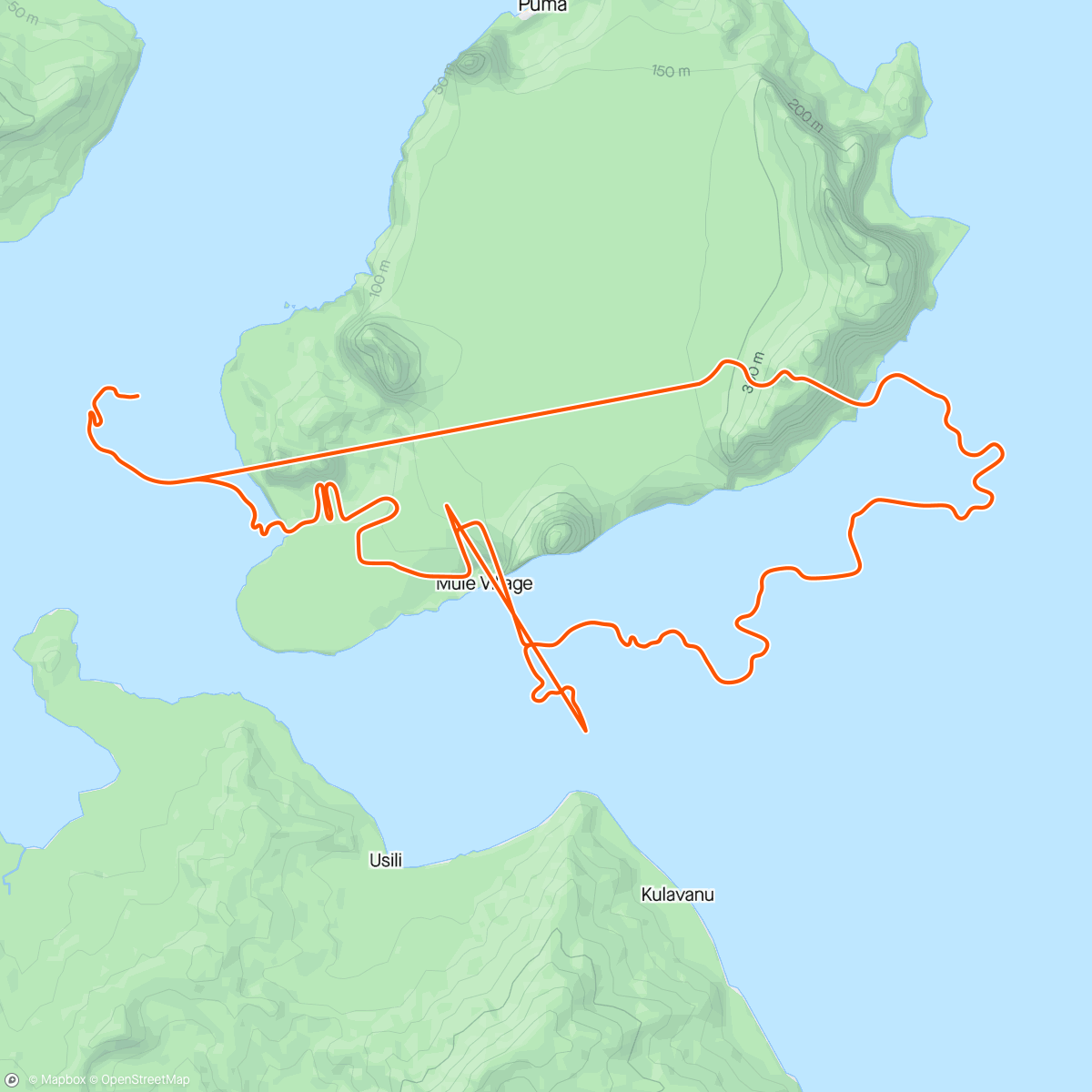 Mapa da atividade, Zwift - Pacer Group Ride: Watopia with Maria/Coco