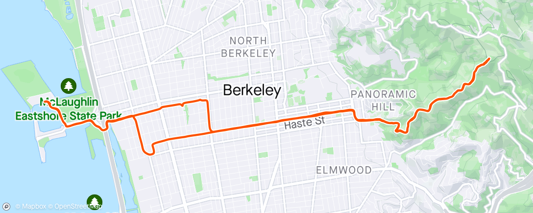 Map of the activity, Berkeley 🐻