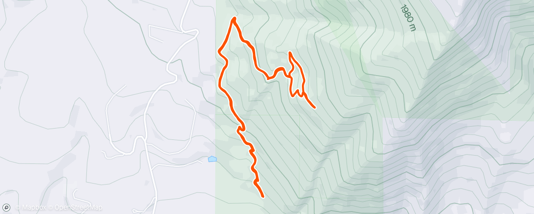 Map of the activity, Trail Sisters Double (triple?)