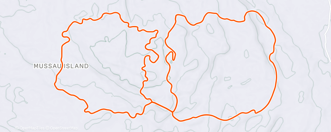 Map of the activity, TrainingPeaks Virtual - Pacing with Cyril Citrine