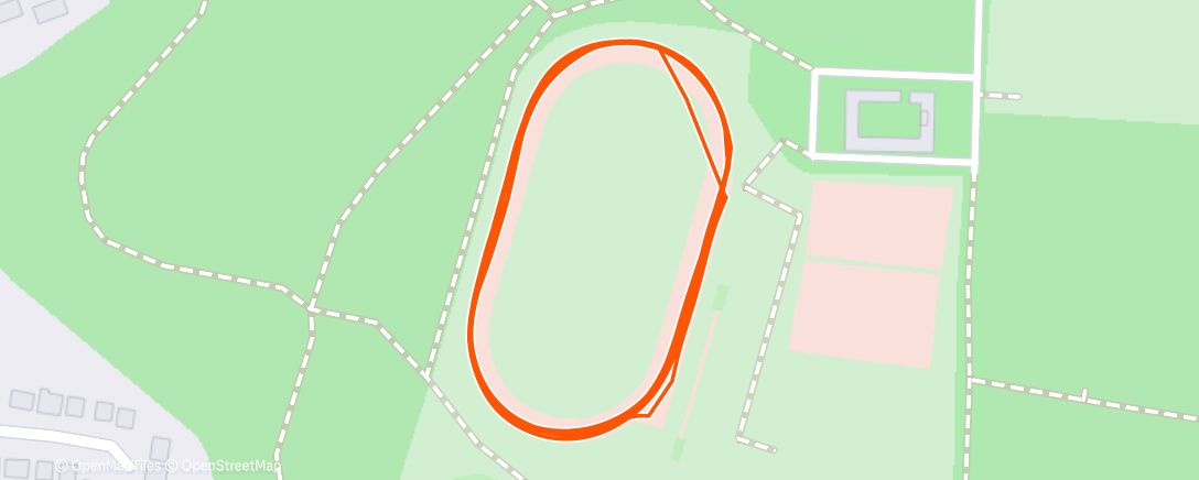 Mappa dell'attività Manchester Warm up