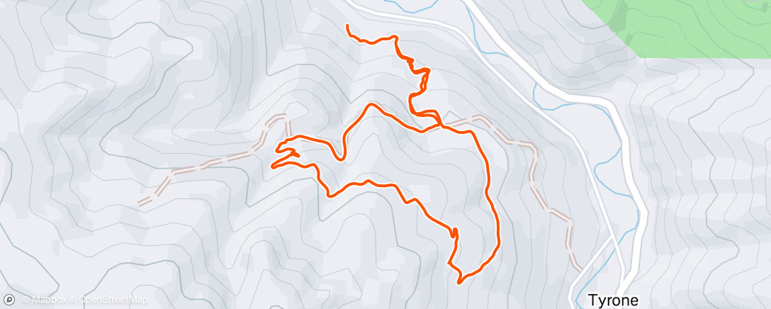 Map of the activity, Russian River explorin