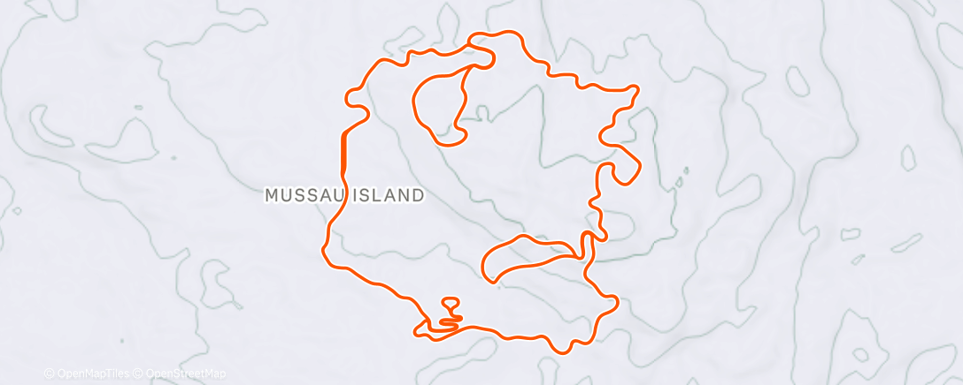 Map of the activity, TrainingPeaks Virtual - Workout: BOXING DAY SPECIAL