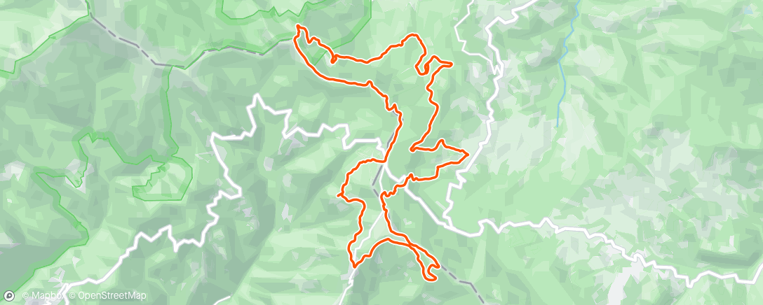 Map of the activity, Alpicella Trail  9° Assoluto