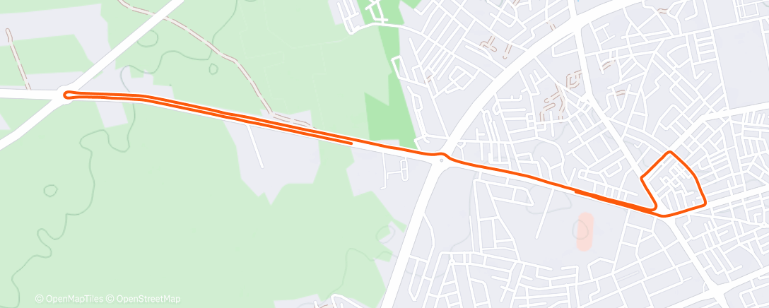 Map of the activity, Cyclisme