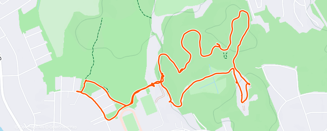 Map of the activity, Ocr med lunga