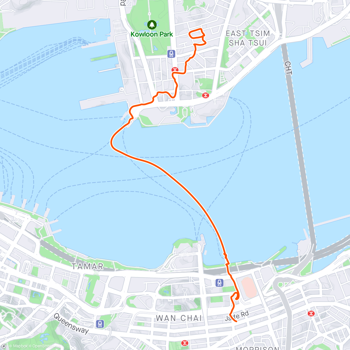 Karte der Aktivität „午後步行”