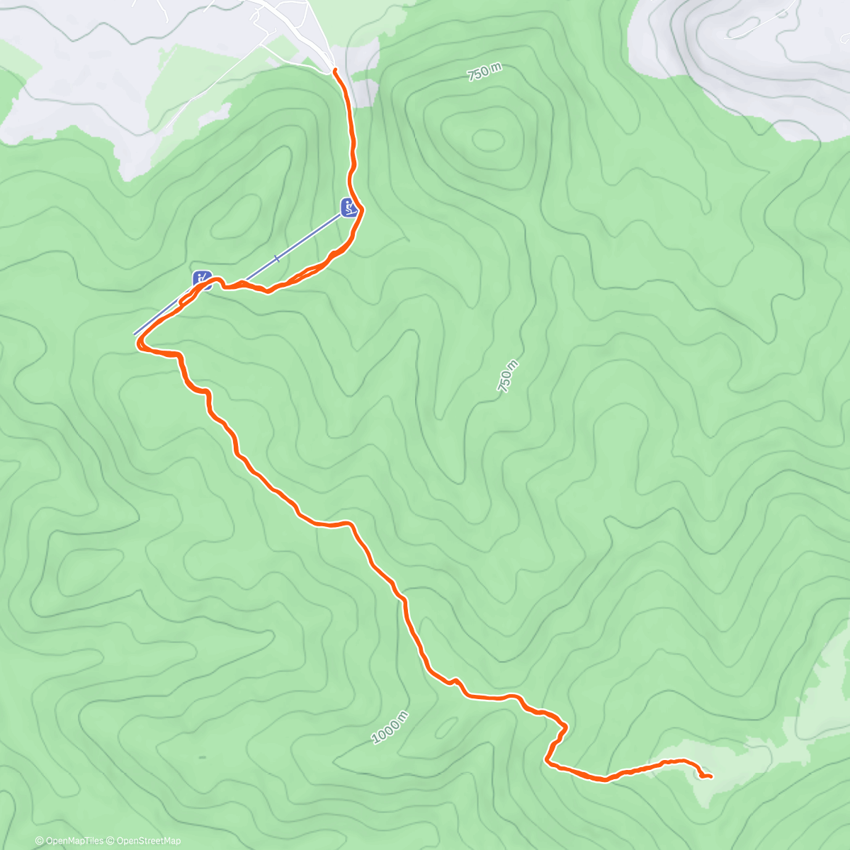 Map of the activity, Na Minčol s Evkou, Benym, Slávkou a Danom 💪😍❤️❤️❤️❤️