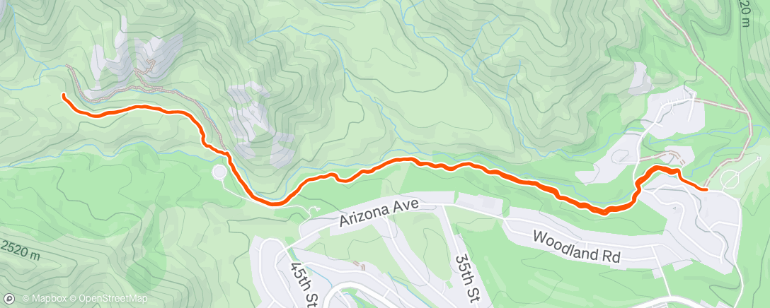 Map of the activity, Morning Ride