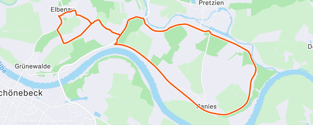 Map of the activity, Gehirn-Frost-Tour 🧠🧊