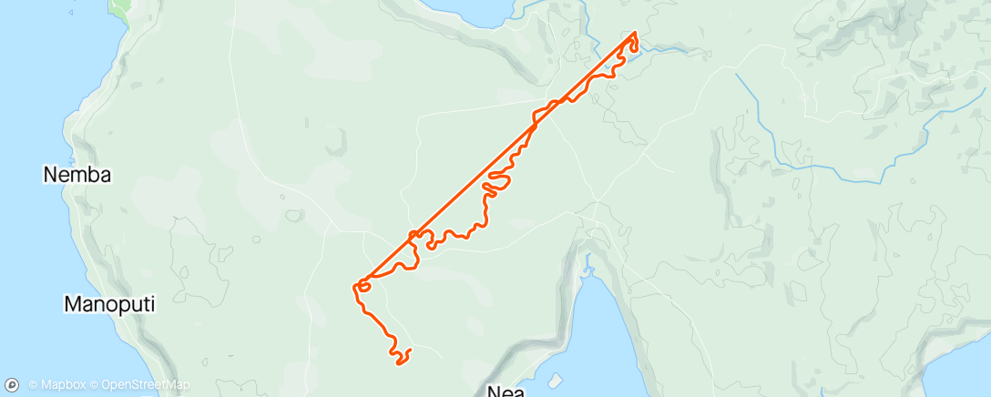 「Zwift - Pacer Group Ride: Makuri 40 in Makuri Islands with Bernie」活動的地圖