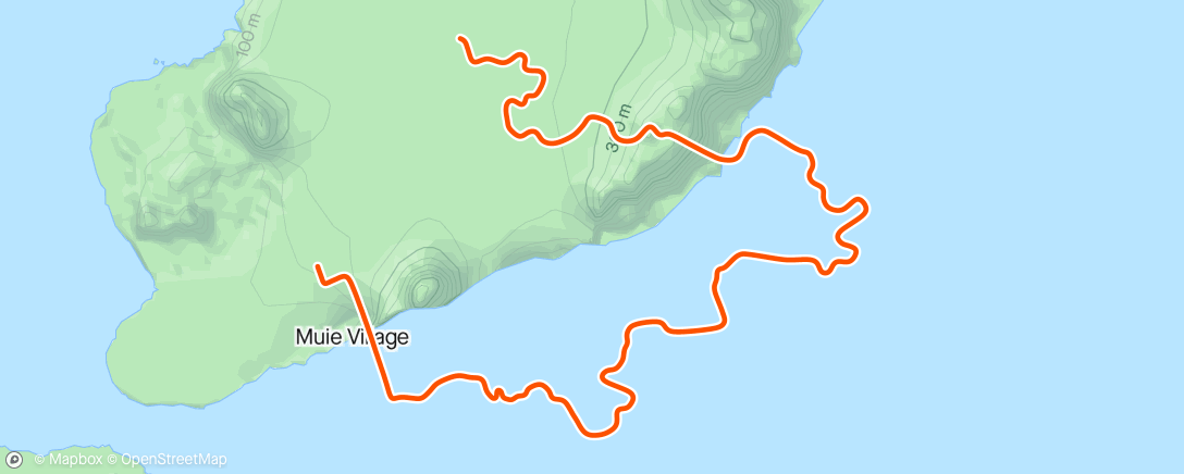 Mapa de la actividad, Zwift - Group Workout: Short - Cadence and Cruise on Big Flat 8 in Watopia