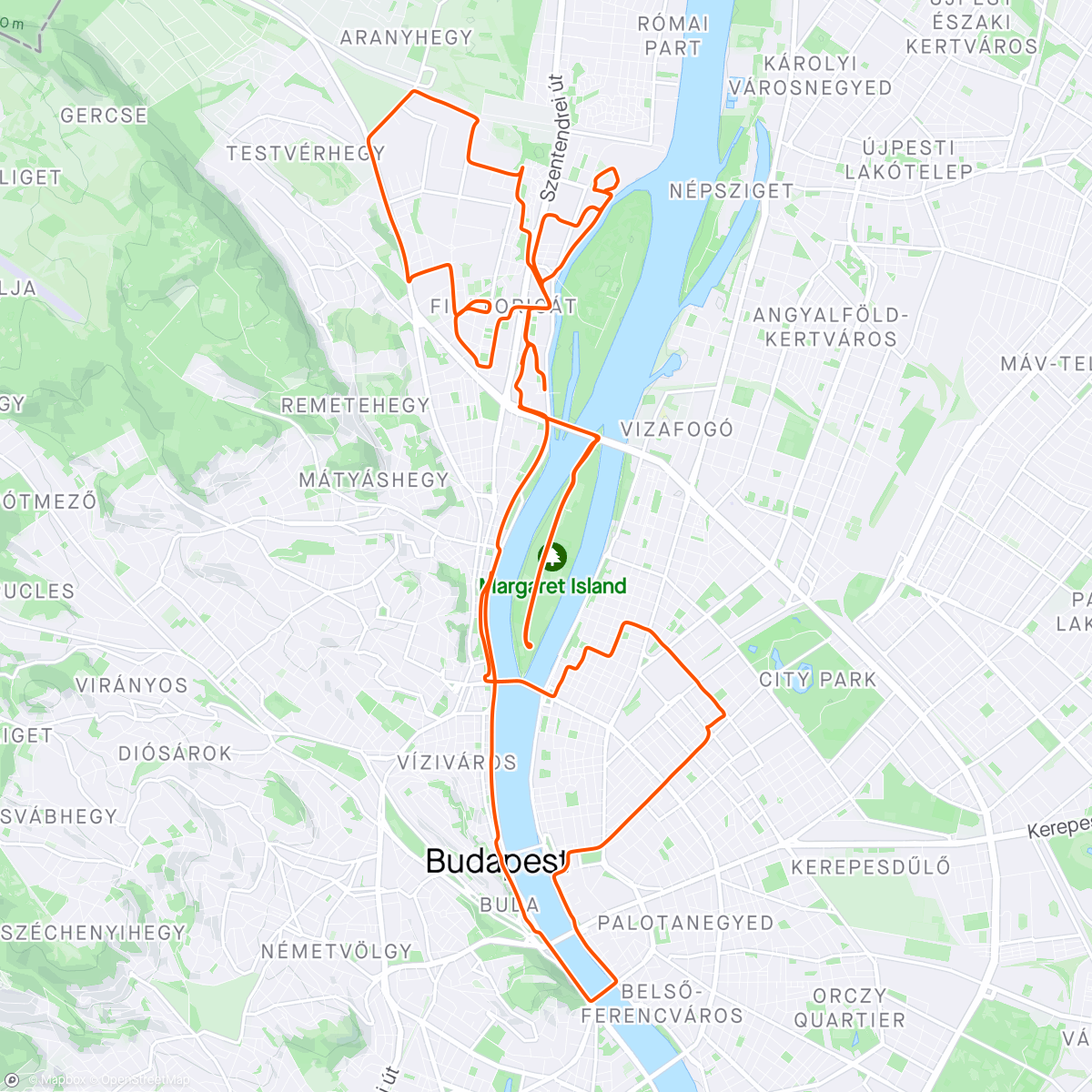 Map of the activity, Lunch Ride / ☀️😎🚴🏻‍♂️🤘✔️
