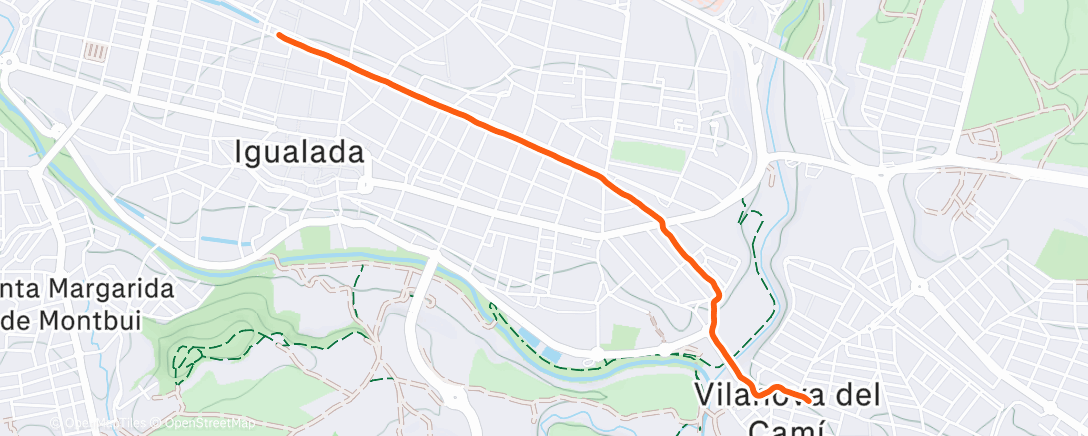 Карта физической активности (Activació St. Silvestre)