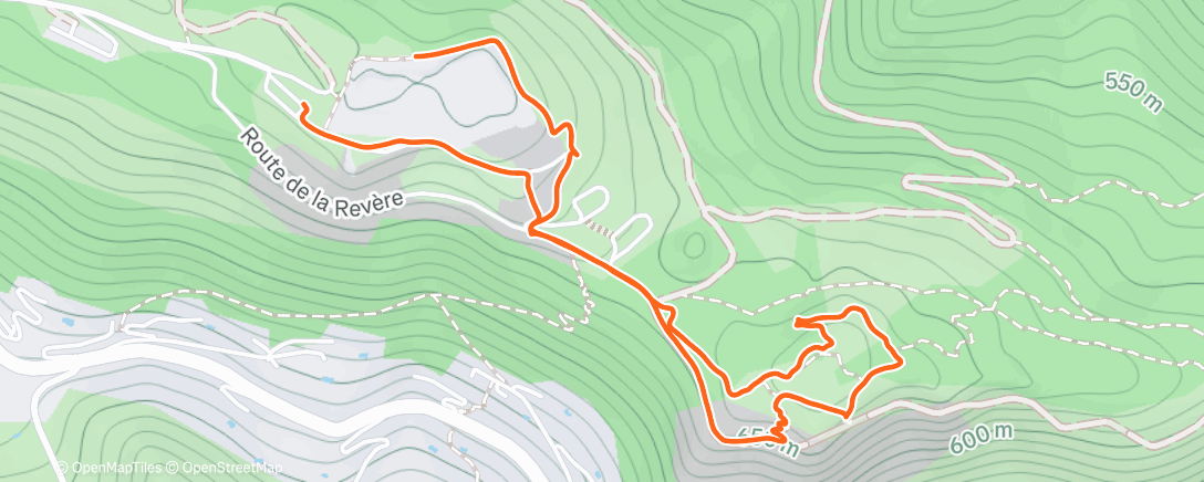 Map of the activity, Promenade avec Ma Zola