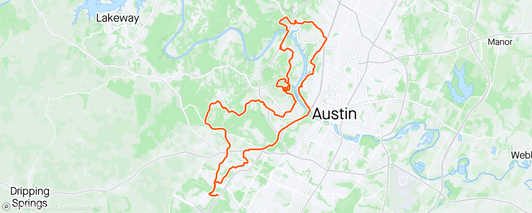 Mapa de la actividad, Hills