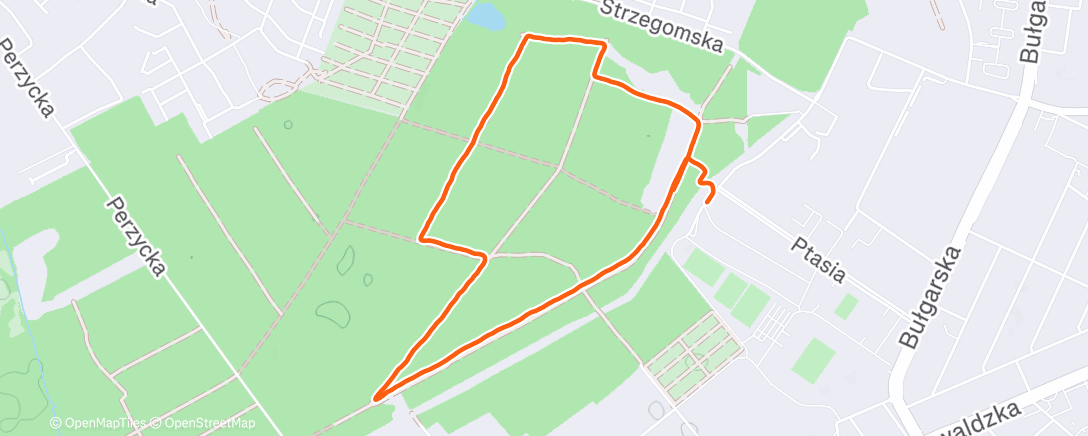 Map of the activity, Lunch Walk