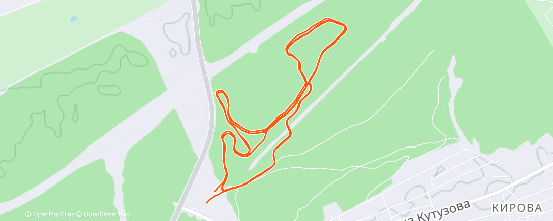 Map of the activity, РЖД